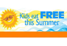 Free Summer Meals for kids 1-18 yrs