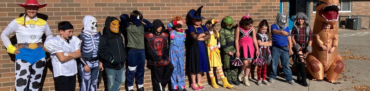 Pomona Elementary Halloween costumes 