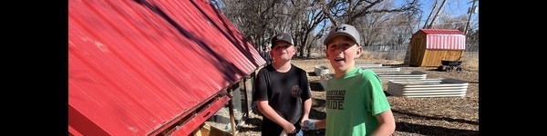 Spring clean up at the farm