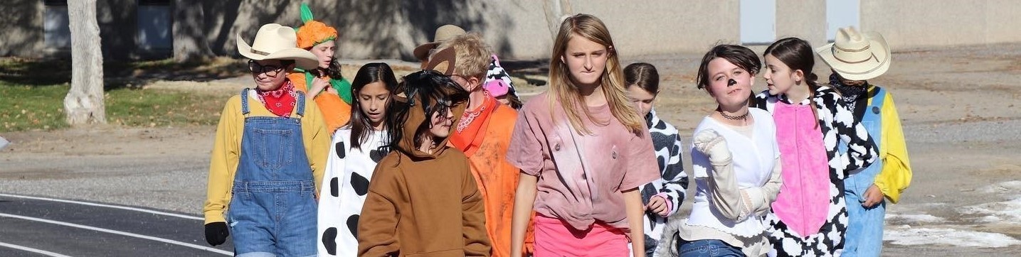 Centennial Middle School Costume Parade 