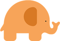 Orange Elephants